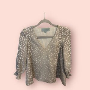 Tuckernuck Antelope Print Swing Top, XS